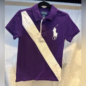 Boys Ralph Lauren Purple Polo